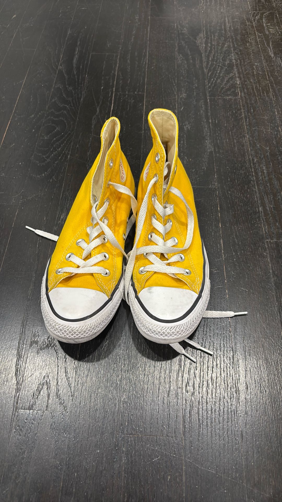 Converse Yellow High Top