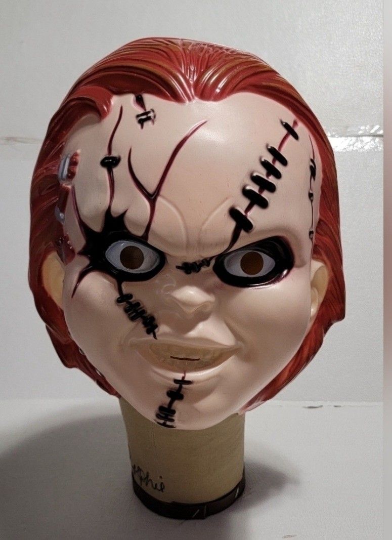 Chucky Childs Play Good Guy Costume Halloween Cosplay Adjustable Mask