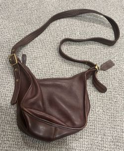 Coach Brown Leather Crossbody Bag