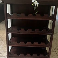 Wooden Wine Rack 