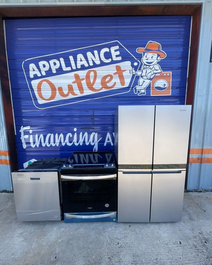 Whirlpool Stainless Steel Kitchen Package for Sale in Plano, TX OfferUp