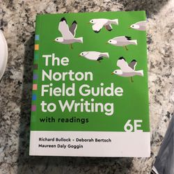 The Norton Field Guide Of Writing 6E