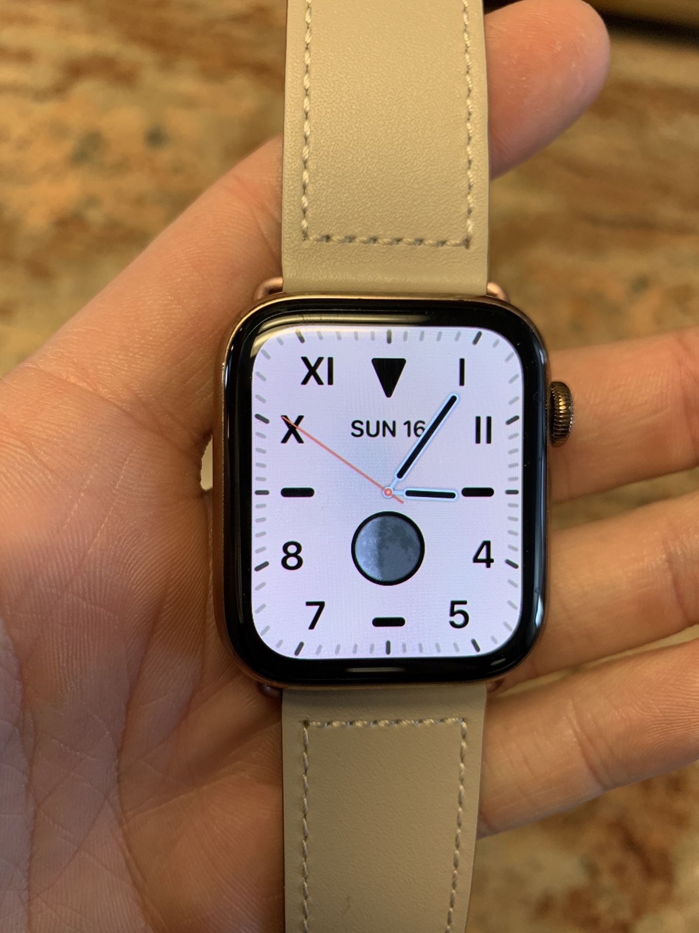 Series 4 stainless steel Apple Watch 44mm