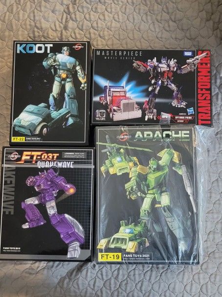 Masterpiece Transformers Lot