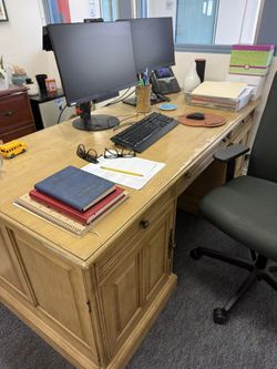 Solid Wood Desk