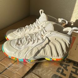 Nike FOAMPOSITE Size 6.5 Fruity Pebbles USED