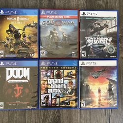 PlayStation PS4 & PS5 Video Games