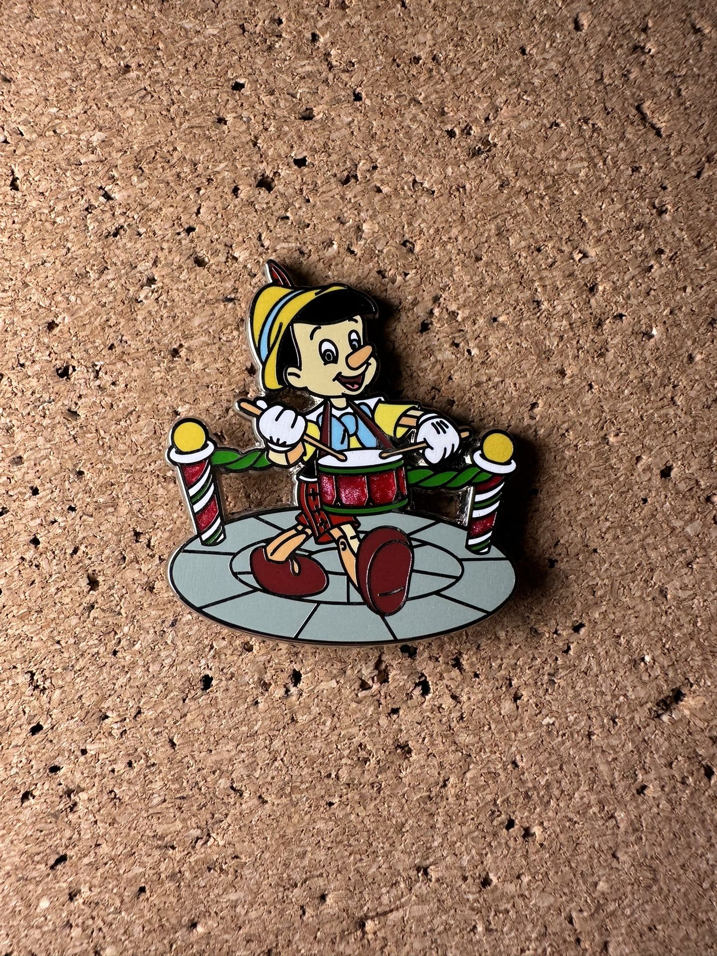 Pinocchio Little Drummer Boy Holiday Mystery 2022 Disney Pin 152077