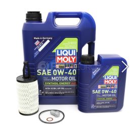 Mercedes Oil Change Kit 0W-40 - Liqui Moly (contact info removed)009.7L