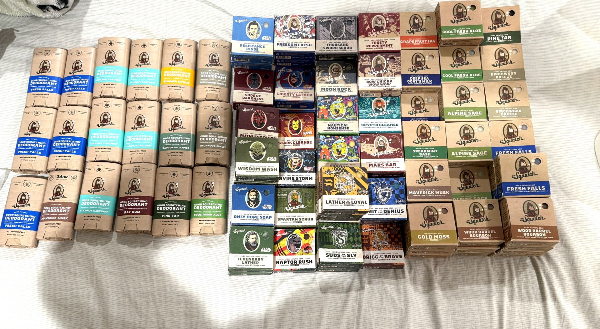 Dr Squatch Bar Soap and Deodorant