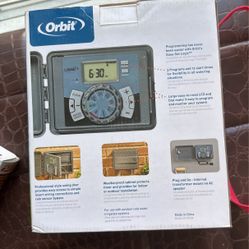 Landscape Sprinkler Timer , New, In The Box , Pd 60  For Sale Only 35