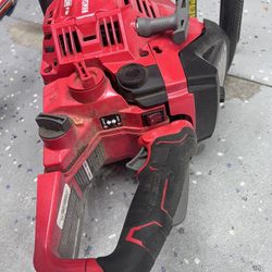 Craftsman Chain Saw S-1800 working