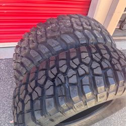 LT35-12.5-R17” Bfgoodrich and Patriot Mud Terrain New Tires