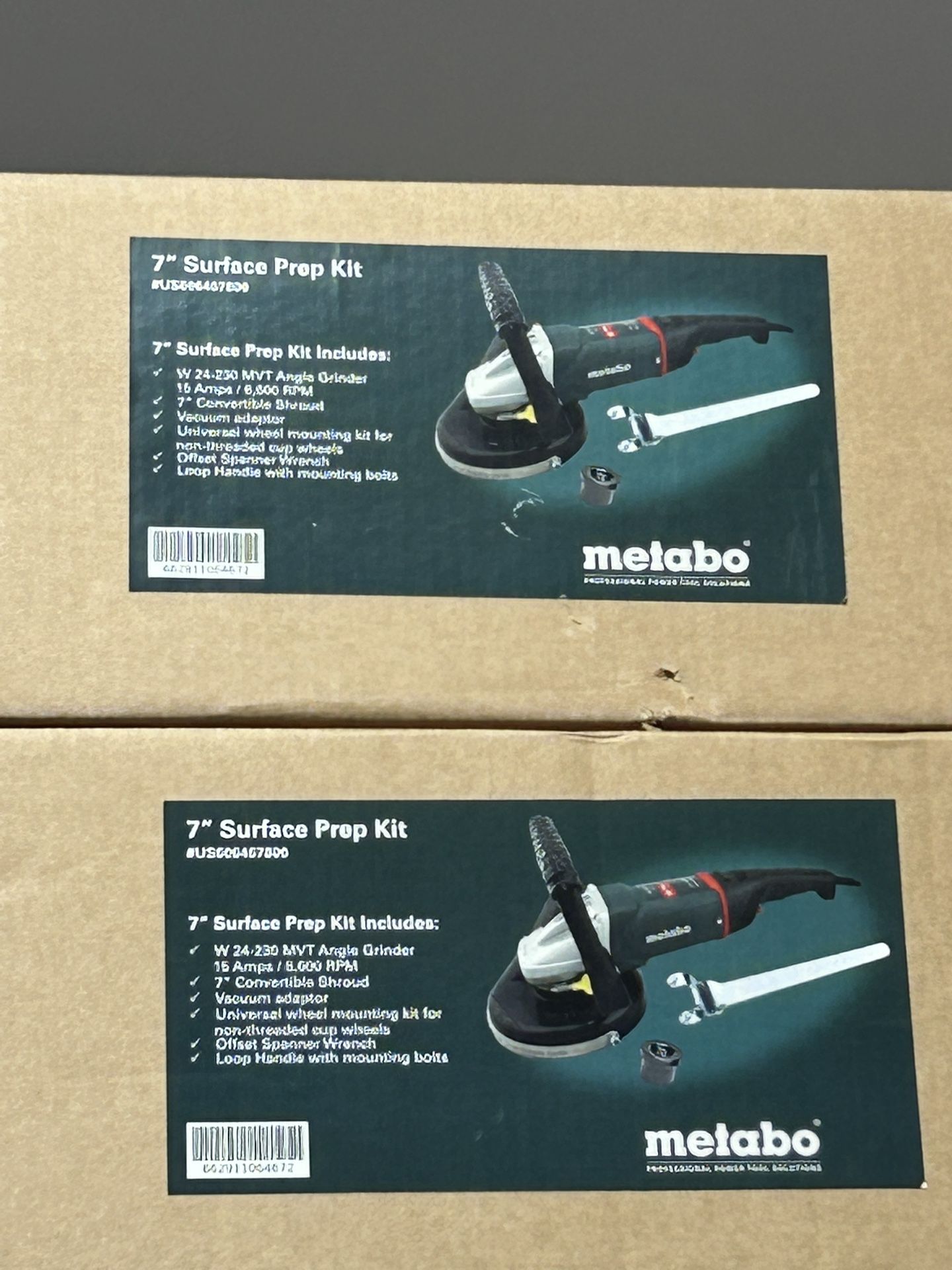 Metabo Hand Grinder 7” Kit