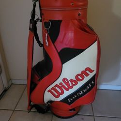 Staff Golf Bag Wilson Fat Shaft w/ Cover