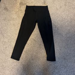 Large soft black leggings 