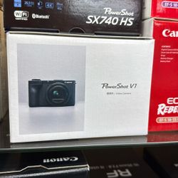 Canon Powershot V1 Point And Shoot Camera 