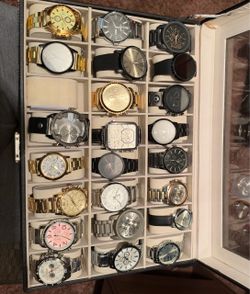 Men’s wristwatch collection(see description)