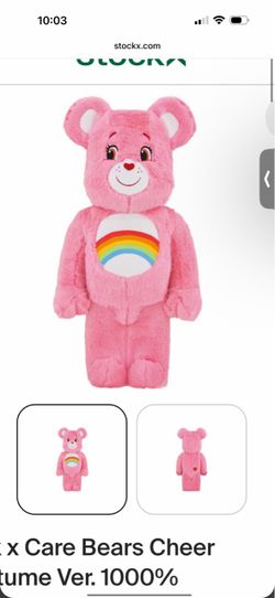 Bearbrick x Care Bears Cheer Bear Costume Ver. 1000%