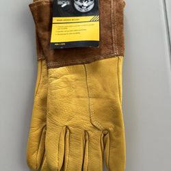 Welding gloves - Grain Leather Welder, Size L, XL