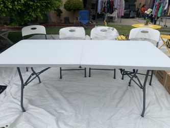 Table and chairs