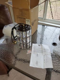 Elegant Lighting Blair One Light Pendant in Oil Rubbed LD5002D7ORB