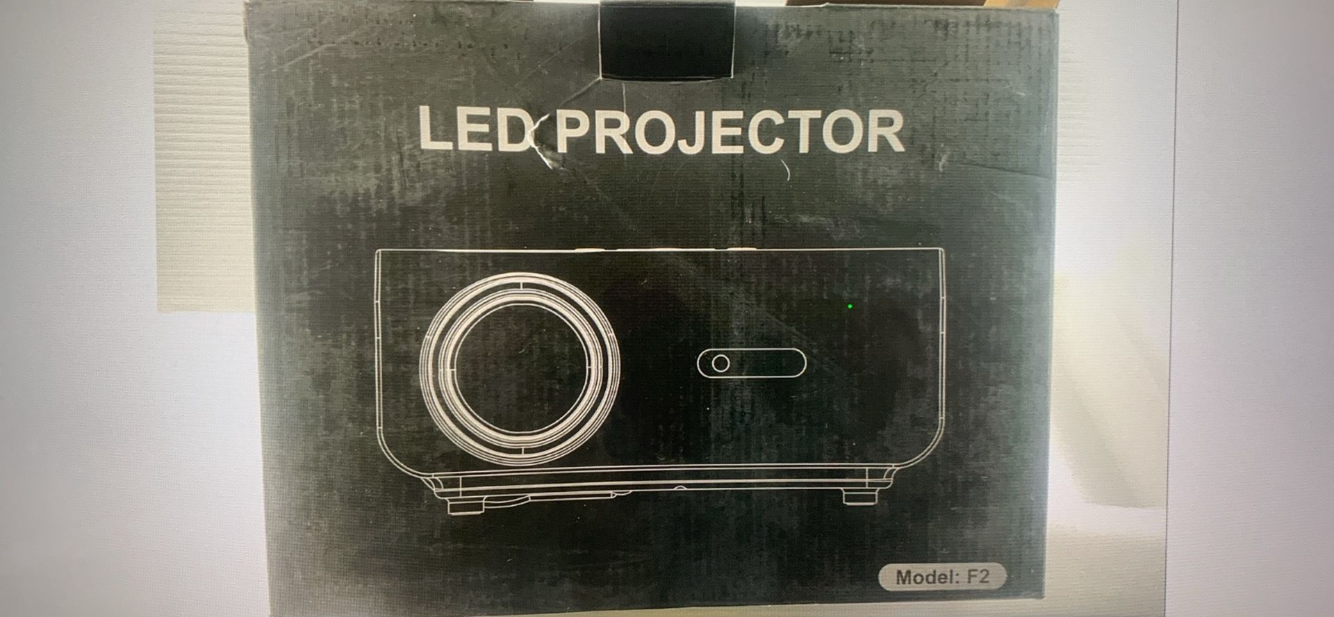 Vyser F2 LED Projector (white)