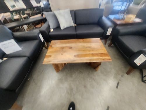 Solid Wood Coffee Cocktail Table!