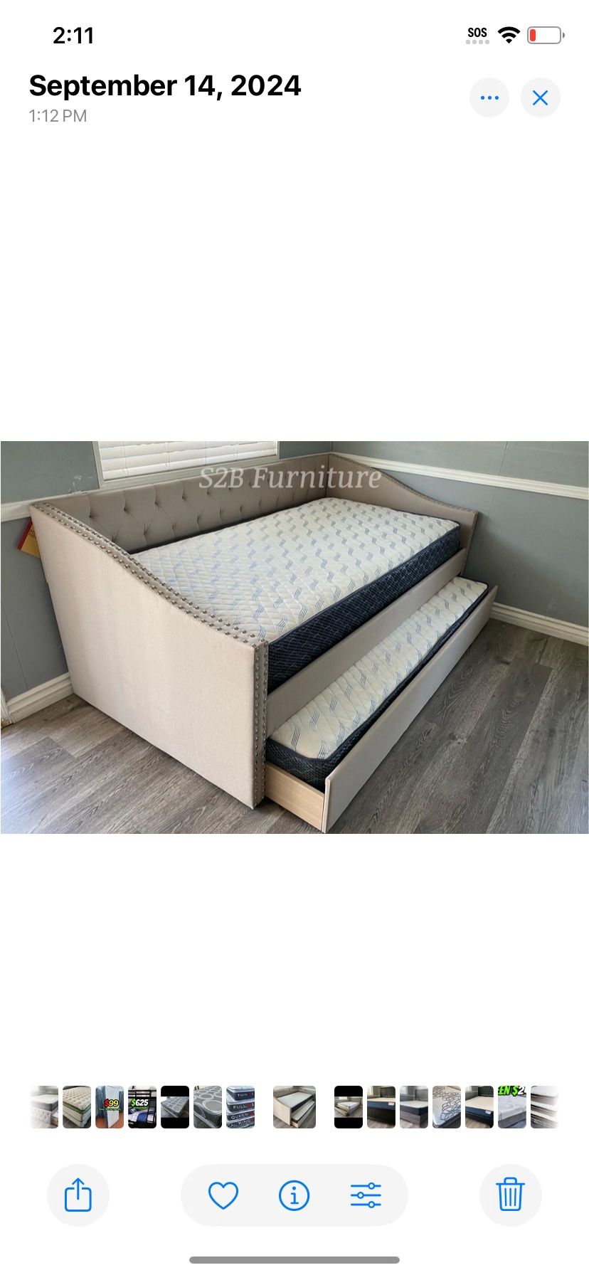 Twintwin Light Brown Dayb3d W Ortho Matres!!!