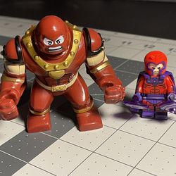 X Men Magneto And Juggernaut Mini Figures X-men 97 - Marvel Vs Capcom