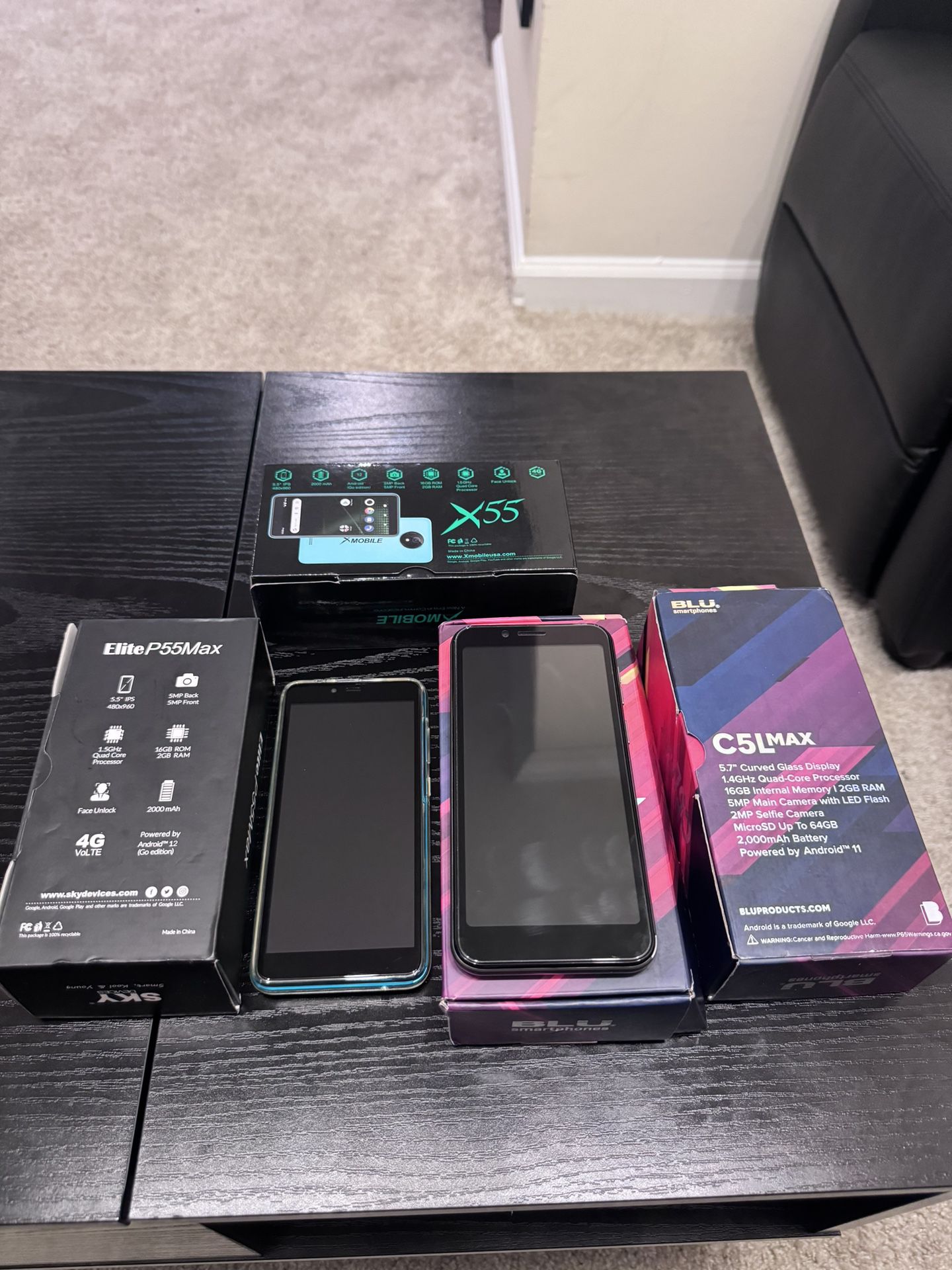 Unlocked android Smartphones/ with case!!! $40 EACH!!! Come get them now DONT MISS OUT!! Variety… 