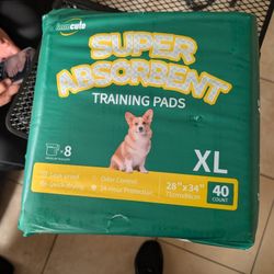 Immcute Super Absorbente Training Pads XL 40 Count