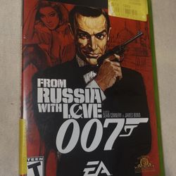 James Bond 007: From Russia With Love (Microsoft Xbox 2005 CIB - Tested & Working)