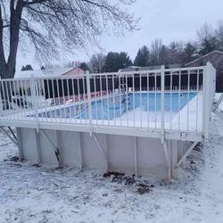 12x24 Kayak Pool Used