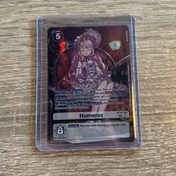 Homeros Alternate Art - Time Stranger Digimon Card Game