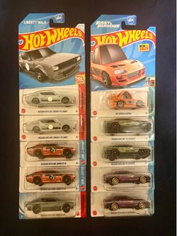 Hot Wheels JDM, Nissan, Toyota, $3 ea