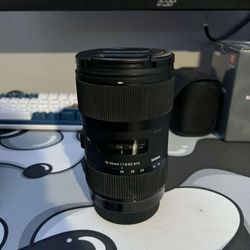 Sigma 18-35mm F/1.8 Art DC HSM Canon EF-S Lens