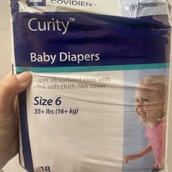 Diapers Size 6