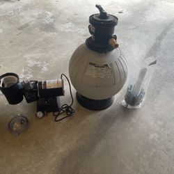 Hayward Sand Filter And Pool Pump