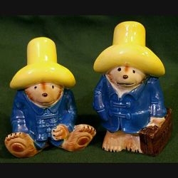 Paddington Bear Salt and Pepper Shakers