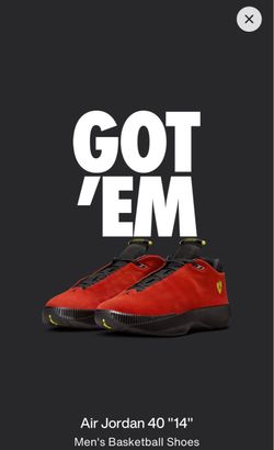 Air Jordan 4014 Ferrari