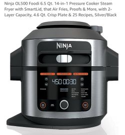 Ninja 14-in-1 pressure cooker/air fryer