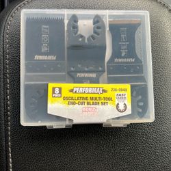 Performax Oscillating Multi-Tool End Cut Blade Set 8 Piece