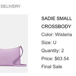 Kate Spade Cross Bodies X2