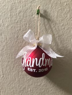 Personalized/Custom Christmas ornaments