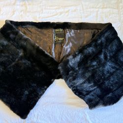 Tissavel France Pile 100% Acrylic Fur Shawl Made In USA