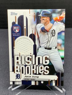 2025 Topps Update Rising Rookies Relic Jace Jung RC