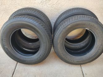 Set of Firestone HLT 245/70/17 takeoffs