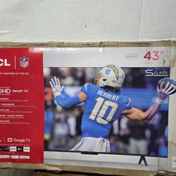 TLC 43" 4K UHD Smart TV (Price Is Firm)