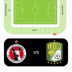 2 )  XOLOS VS LEON TICKETS 